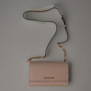Michael Kors Two In One Crossbody Bag Light Pink